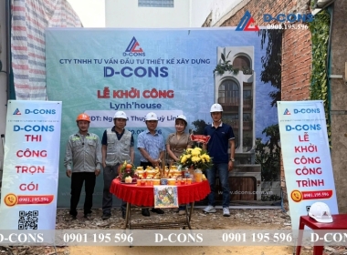 LỄ KHỞI CÔNG XÂY DỰNG NHÀ Ở GIA ĐÌNH CHỊ LINH