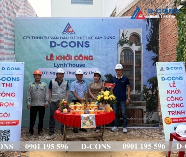 LỄ KHỞI CÔNG XÂY DỰNG NHÀ Ở GIA ĐÌNH CHỊ LINH